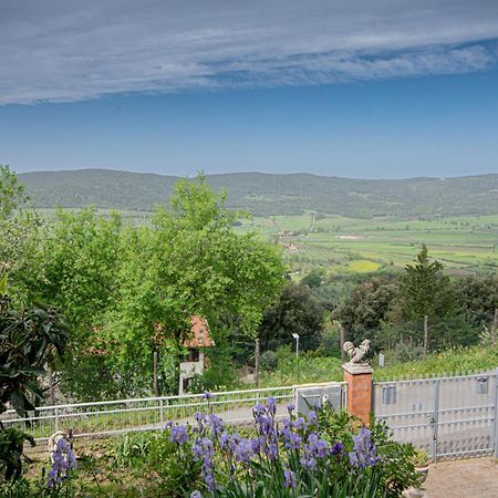 Villa Panoramica Garden Bike Massa Marittima Bagian luar foto