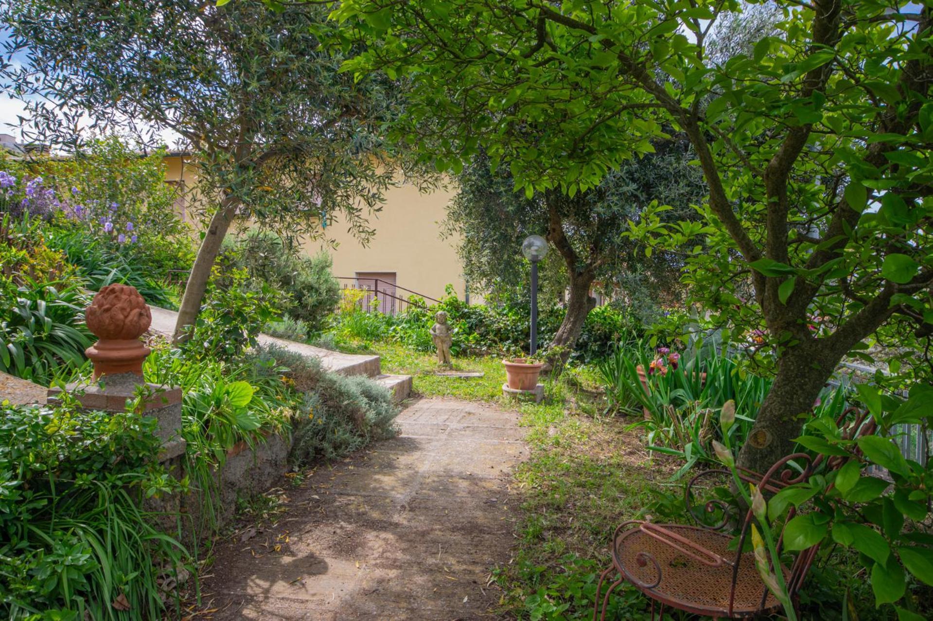 Villa Panoramica Garden Bike Massa Marittima Bagian luar foto